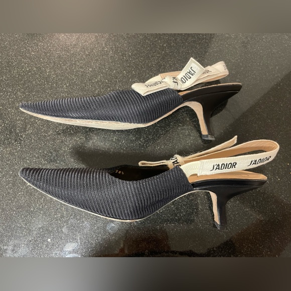 Dior Black Slingbacks - Picture 2 of 10
